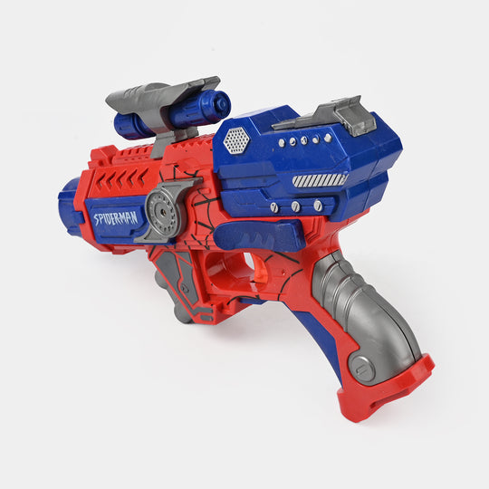 Blaster Target Toy with Hero Character & Mask
