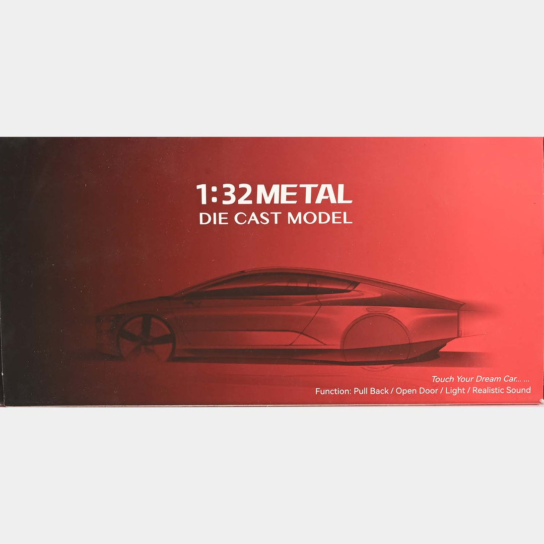 Premium Die-Cast Model Car with Light & Sound