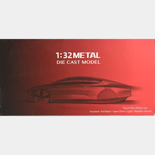 Premium Die-Cast Model Car with Light & Sound