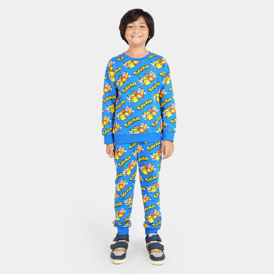 Boys Fleece 2 Piece Suit -D.Blue