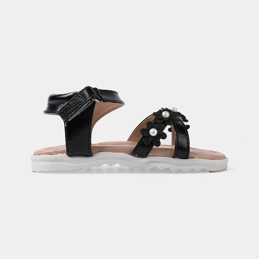Girls Sandal 456-139-BLACK