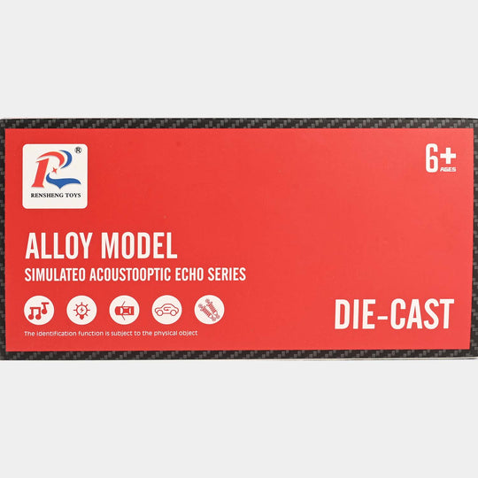 Premium Die-Cast Model Car with Light & Sound