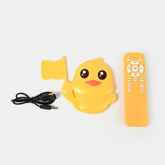 Climbing Duck Slide Toy Set With Music & Light