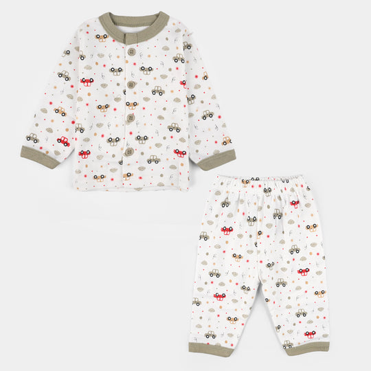 Infant Front Open Suit Car Quiet Grey