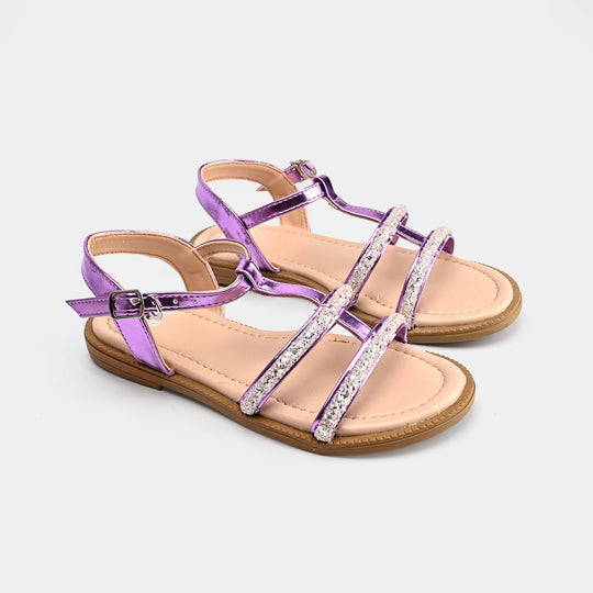 Girls Sandal 456-102-Purple