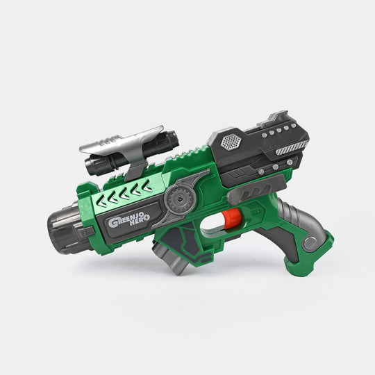 Blaster Target Toy with Hero Character & Mask