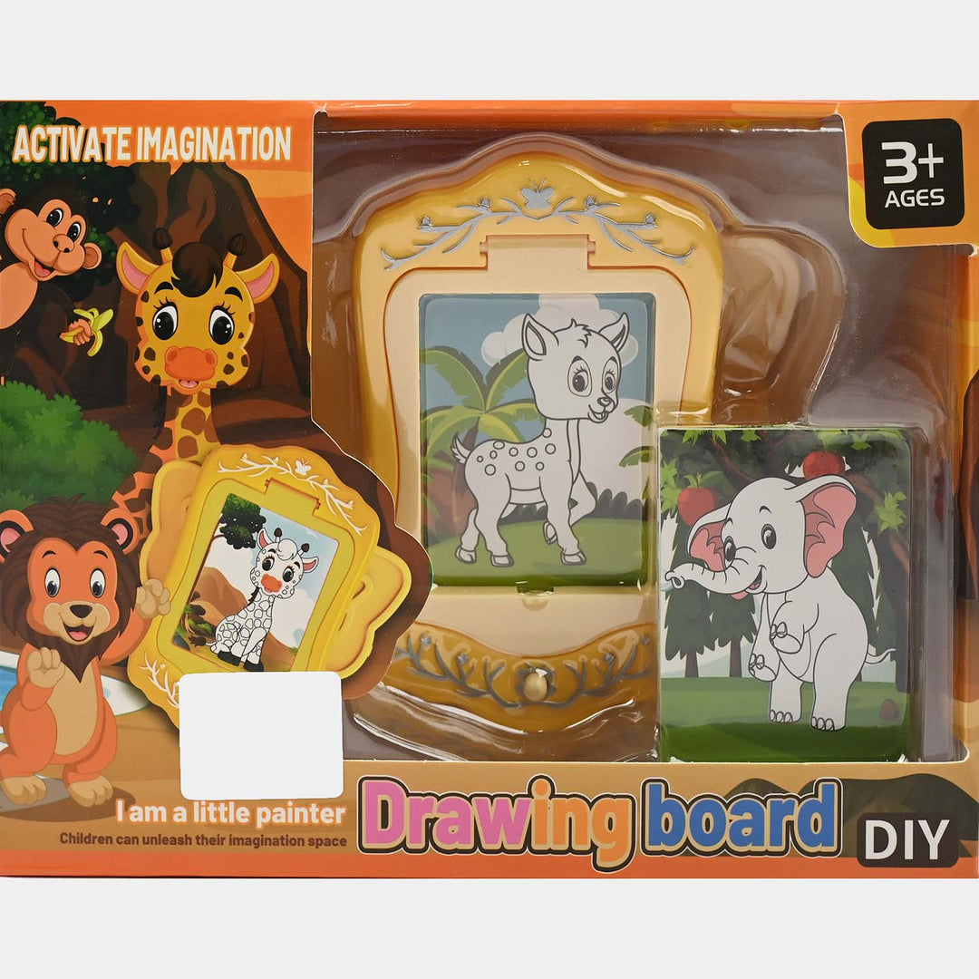Dinosaur DIY Drawing Board Set – Creative Fun for Kids