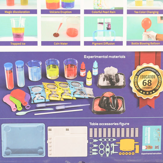 Education STEM Science Experiment Play Set 68PCs