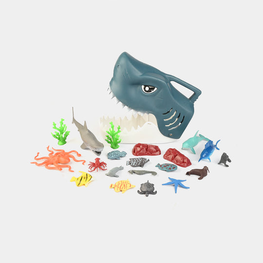 Marine Sea Animal Life Toy Play Set