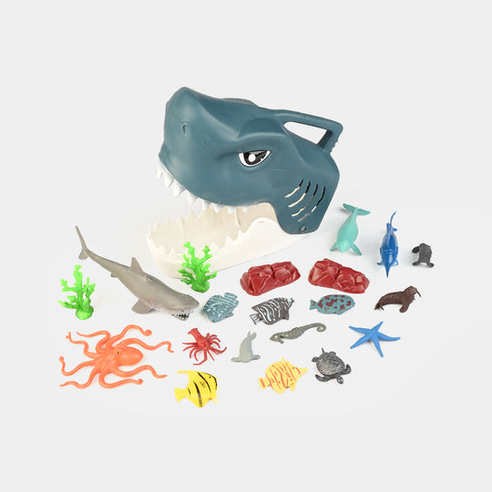 Marine Sea Animal Life Toy Play Set