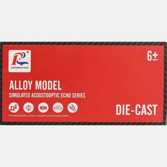Premium Die-Cast Model Car with Light & Sound
