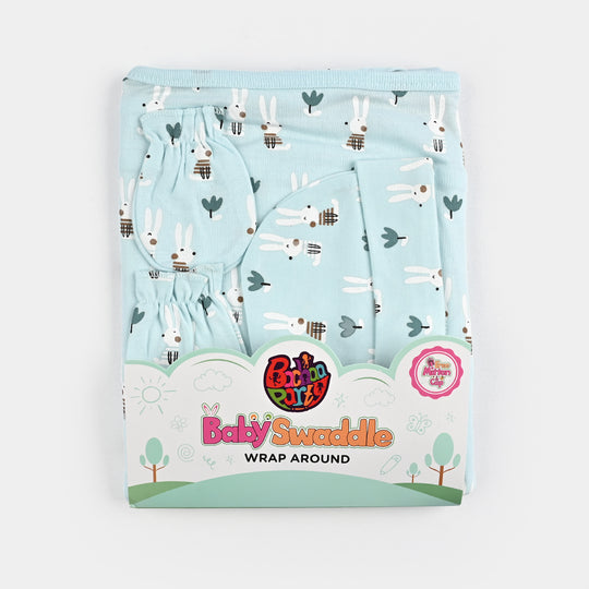Infant Big Swaddle with Cap & Mittens