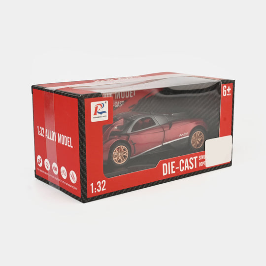 Premium Die-Cast Model Car with Light & Sound