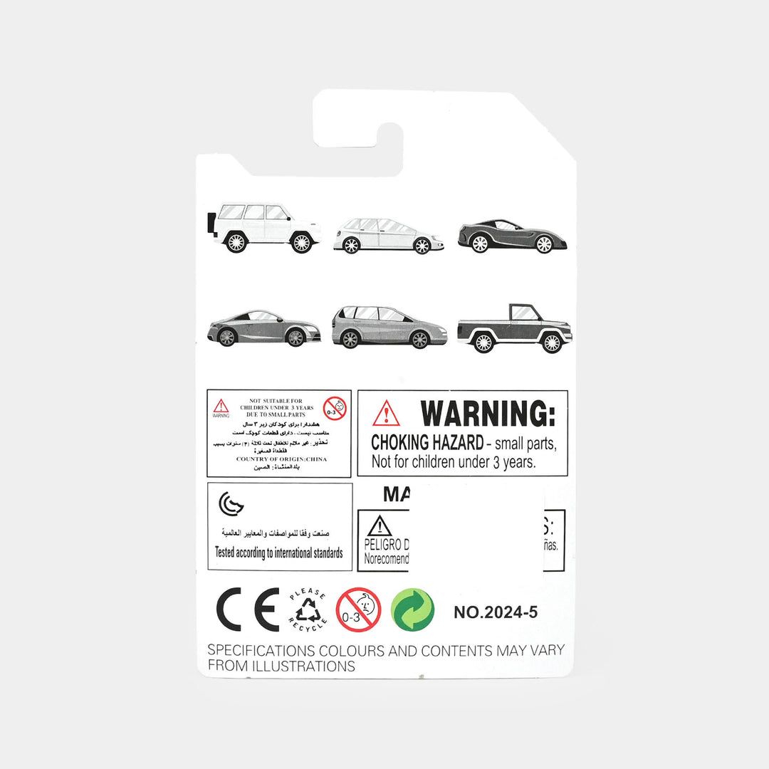 MINI DIE-CAST MODEL VEHICLE