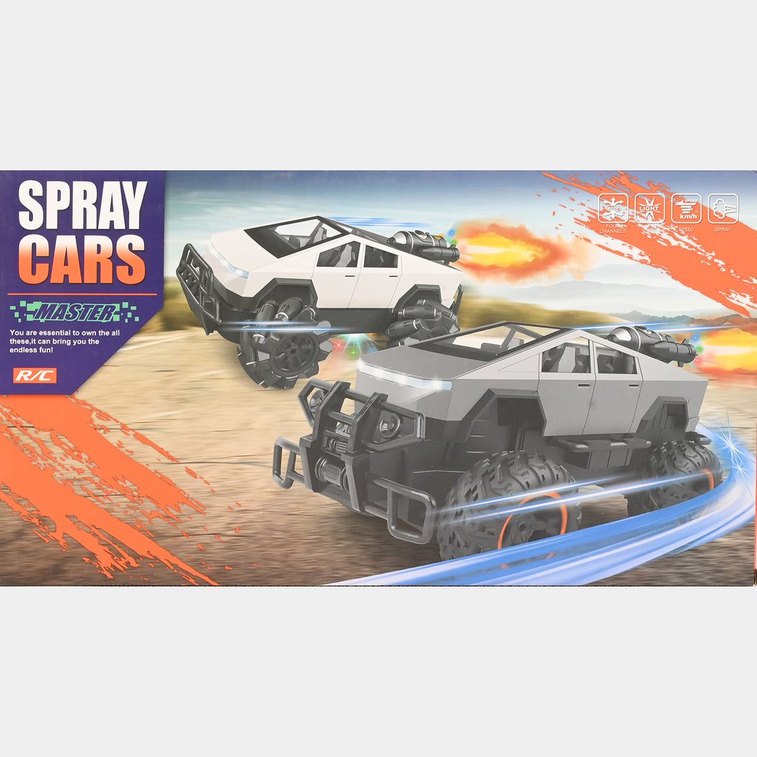 Remote Control Spray Master Car with Light & Spray