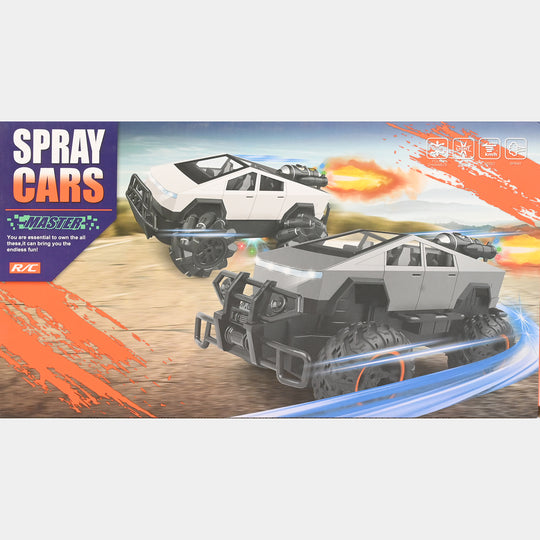 Remote Control Spray Master Car with Light & Spray
