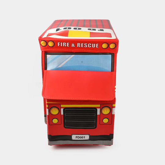 Toy Storage Bus Shape For Kids