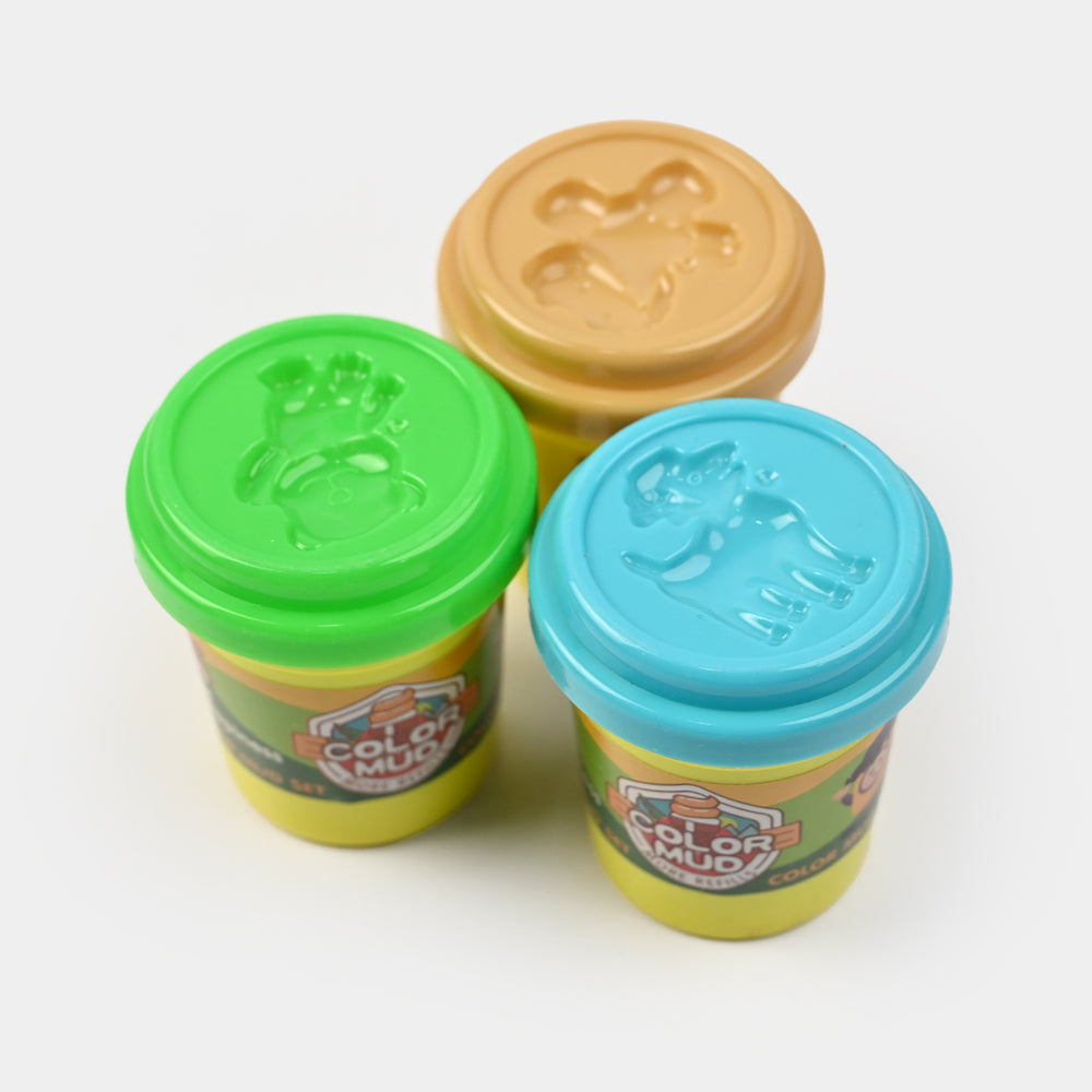 Color Mud Clay Set | 10Pcs for Kids