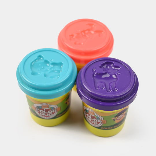 Color Mud Clay Set | 8Pcs for Kids