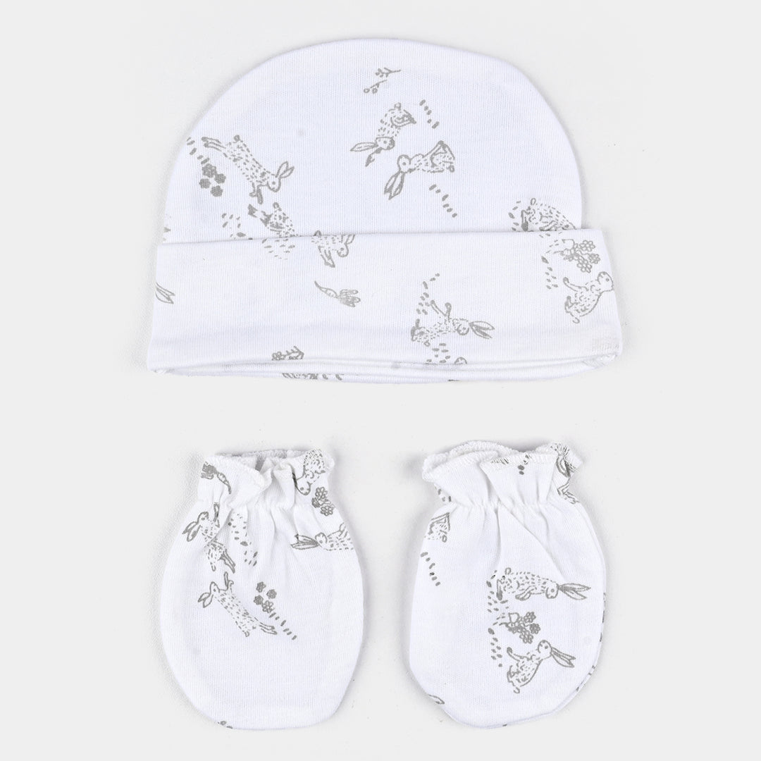 Infant Big Swaddle with Cap & Mittens