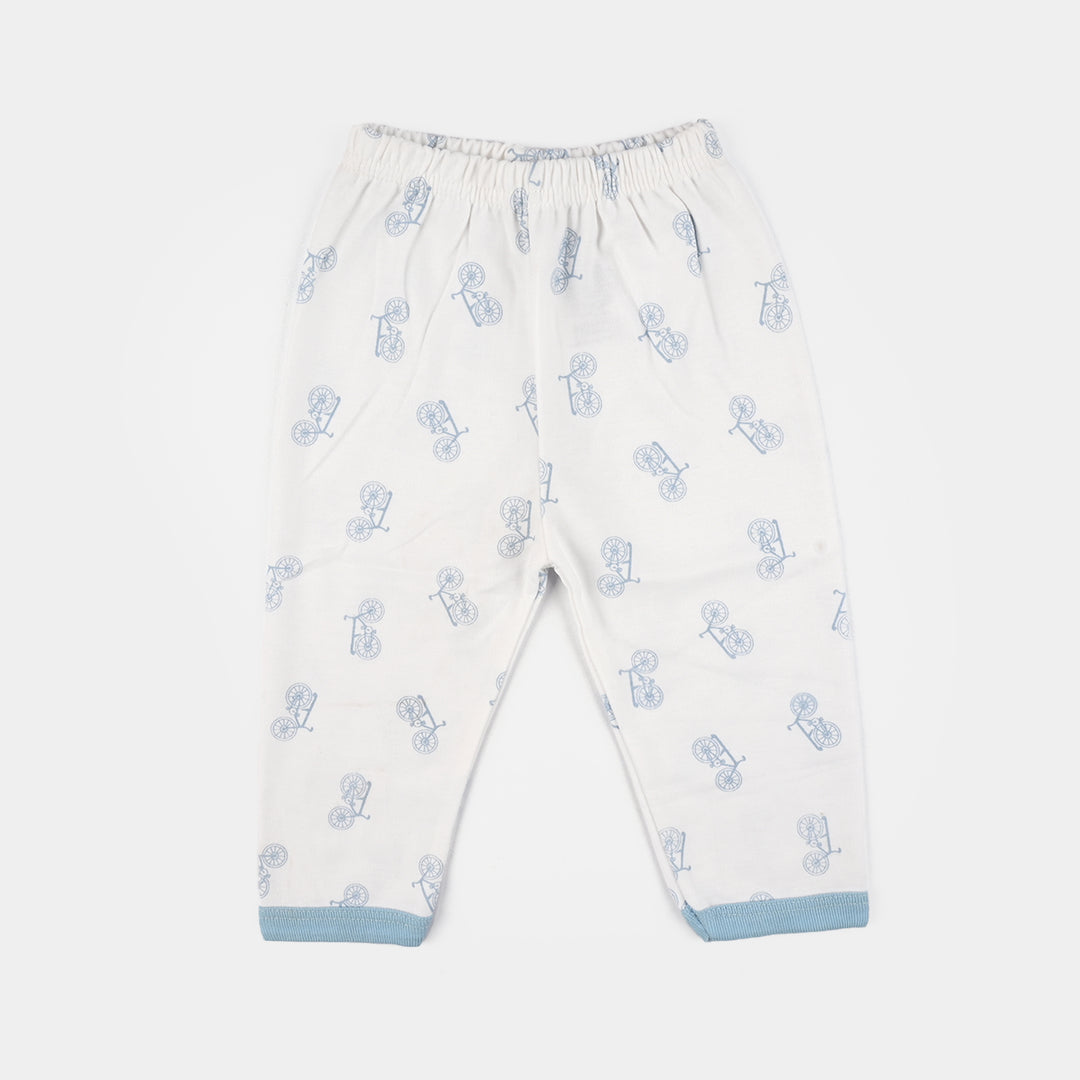 Infant Front Open Suit Cycle Powder Blue