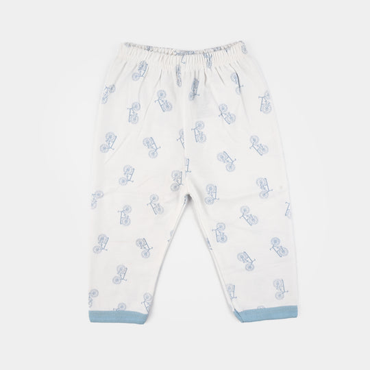 Infant Front Open Suit Cycle Powder Blue