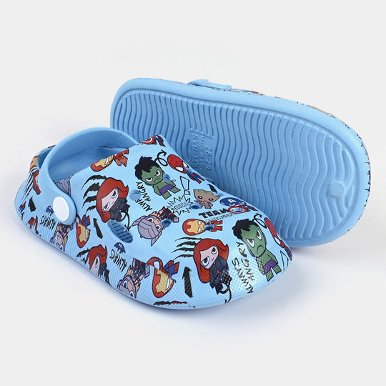 BOYS CLOGS NON-SLIP SLIPPER-BLUE