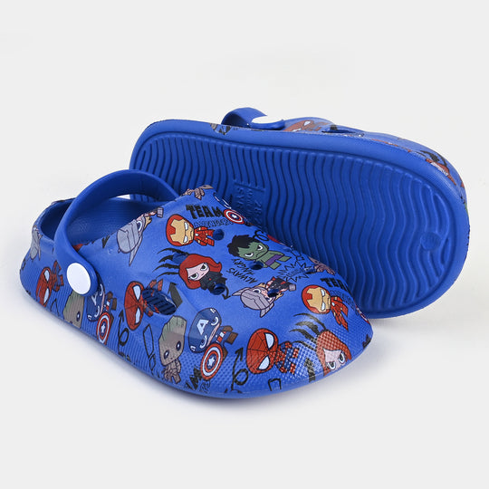 BOYS CLOGS NON-SLIP SLIPPER-BLUE