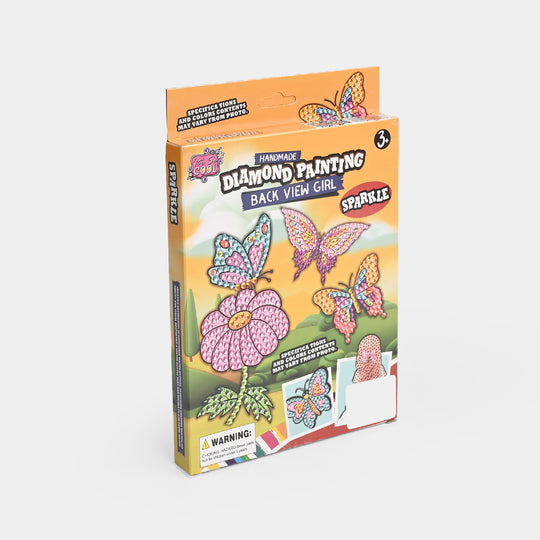 Girl Diamond Sticker Cool Handmade Diamond Painting Kit