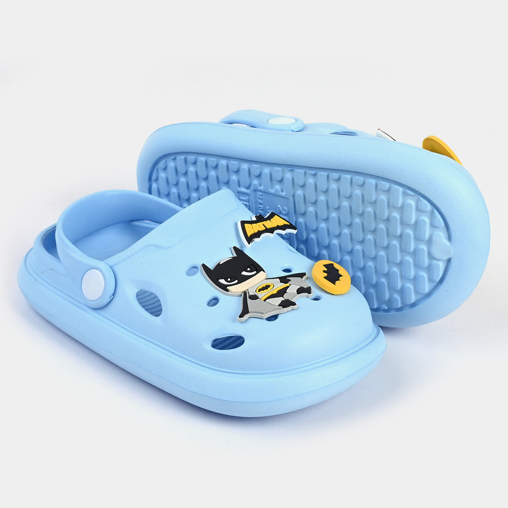 BOYS CLOGS NON-SLIP SLIPPER-L-Blue