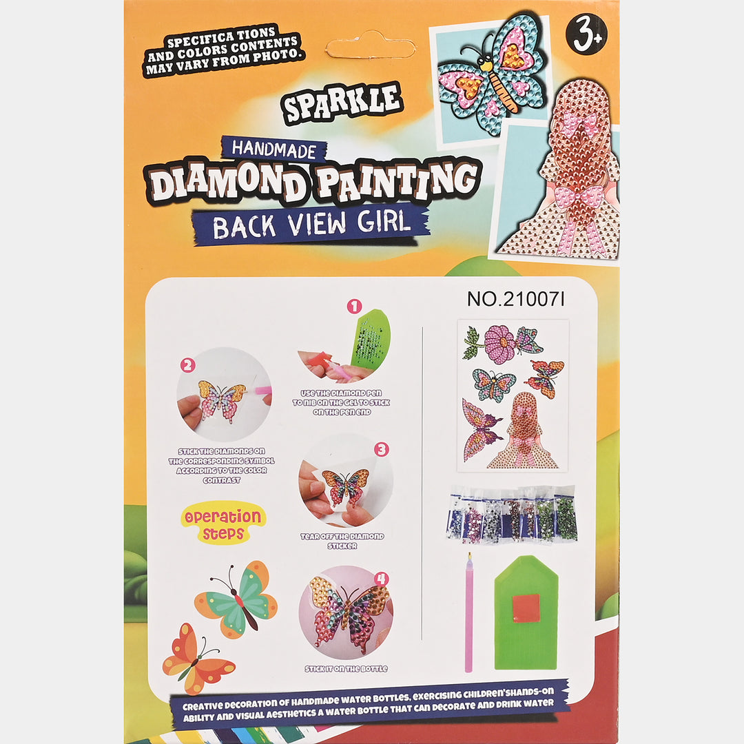 Girl Diamond Sticker Cool Handmade Diamond Painting Kit