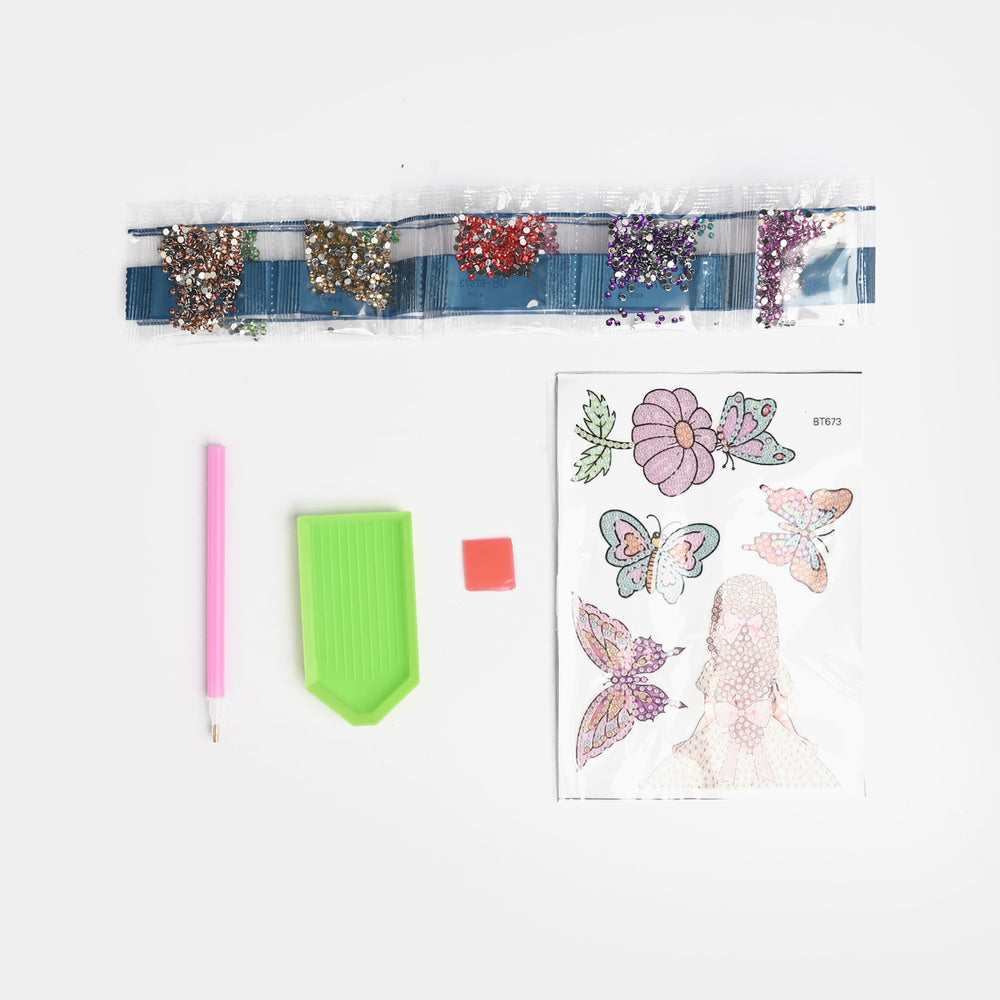 Girl Diamond Sticker Cool Handmade Diamond Painting Kit