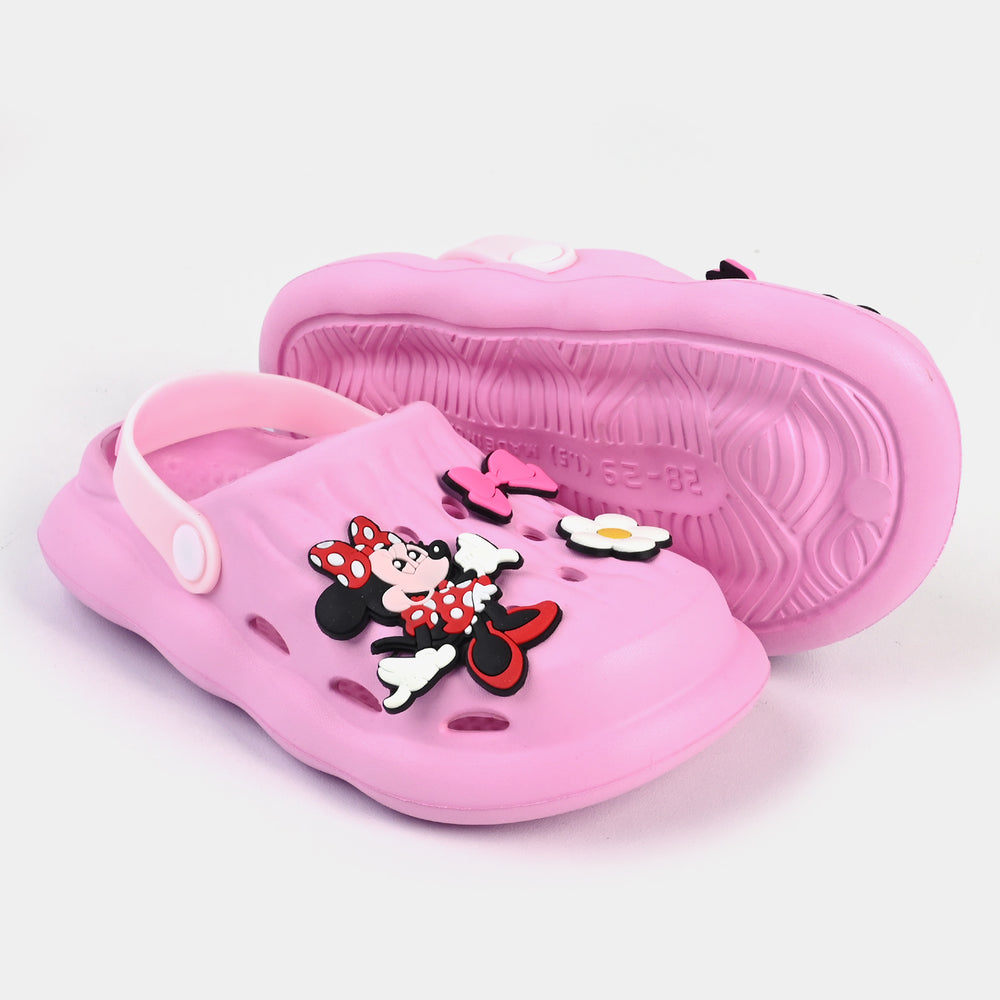 Girls Clogs 918-23-Fuchsia