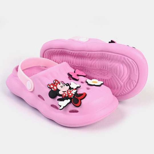 Girls Clogs 918-23-Fuchsia