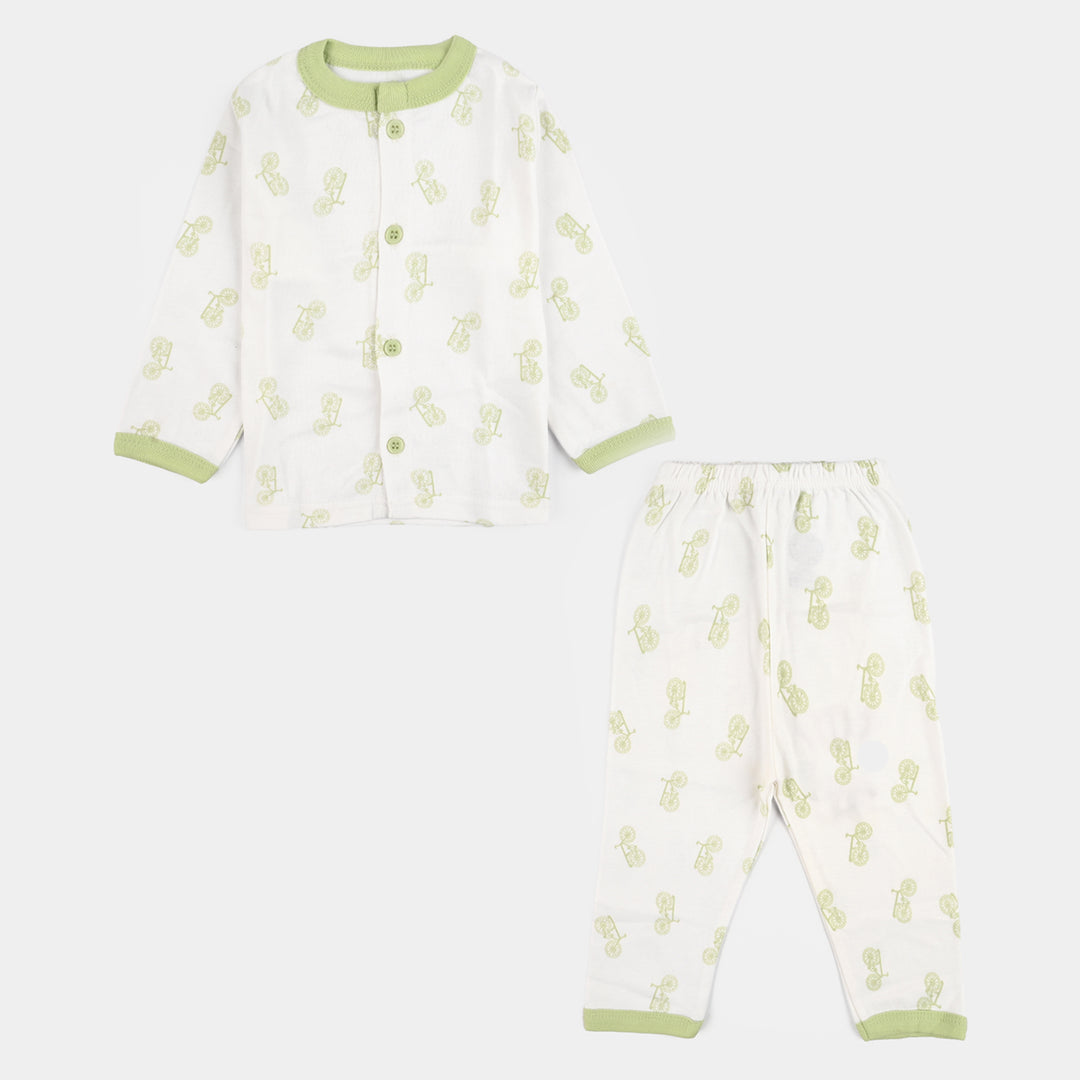 Infant Front Open Suit Cycle Misty Jade