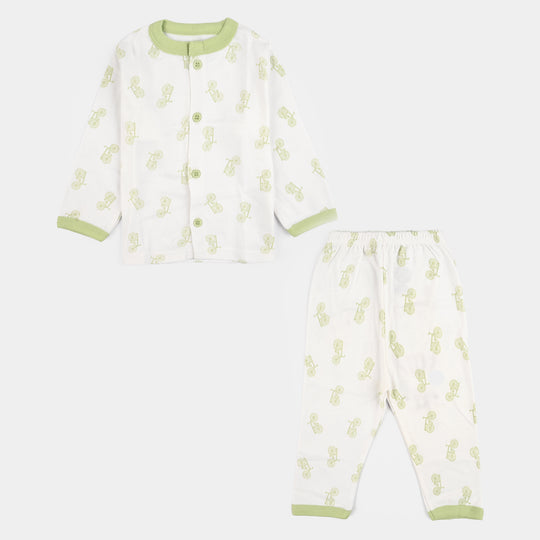 Infant Front Open Suit Cycle Misty Jade