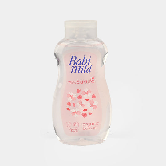 Babi Mild White Sakura Organic Baby Oil 200Ml