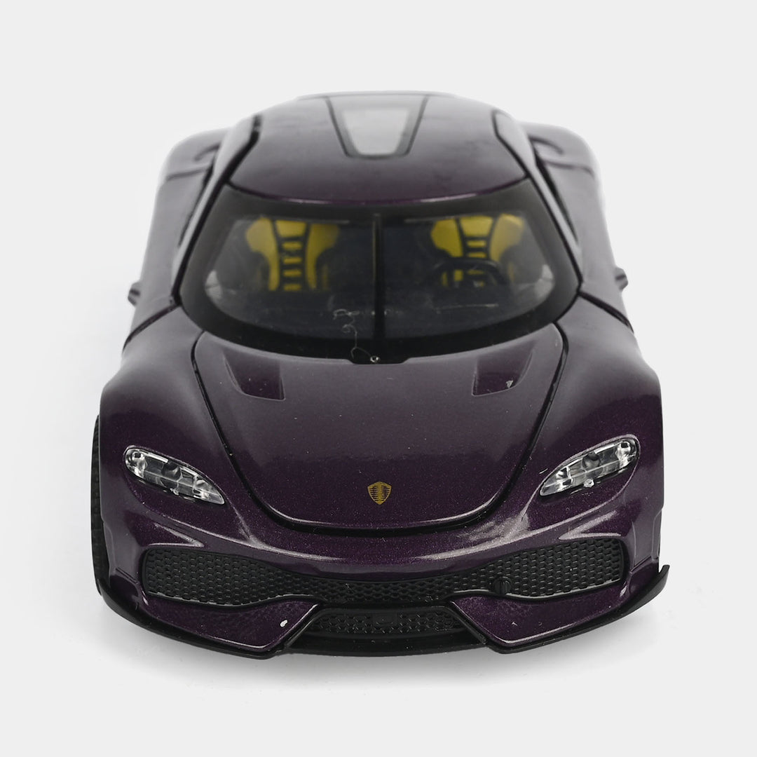 Premium Die-Cast Model Car with Light & Sound