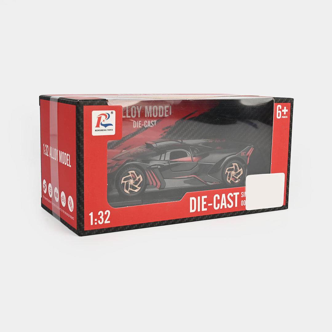 Premium Die-Cast Model Car with Light & Sound