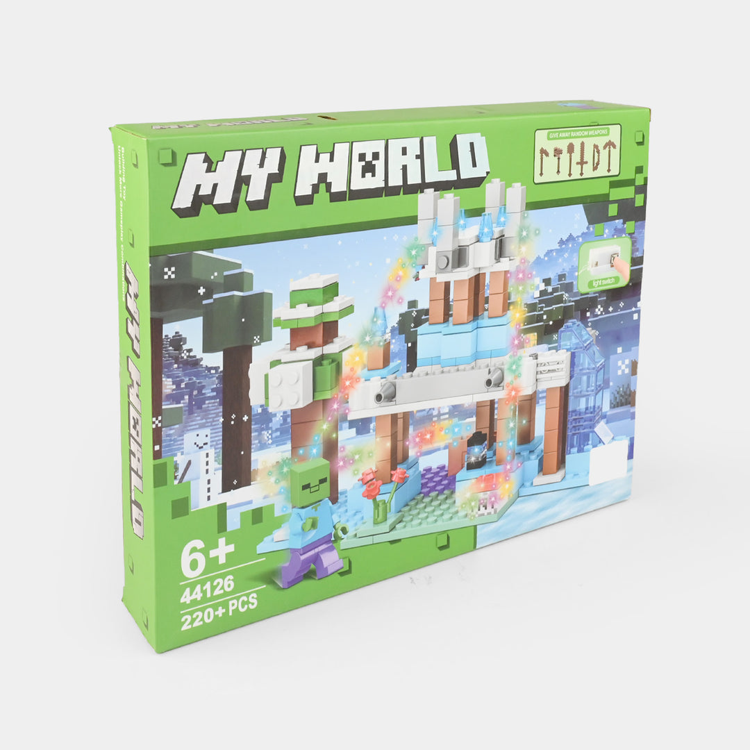 My World Building Blocks Set with Light