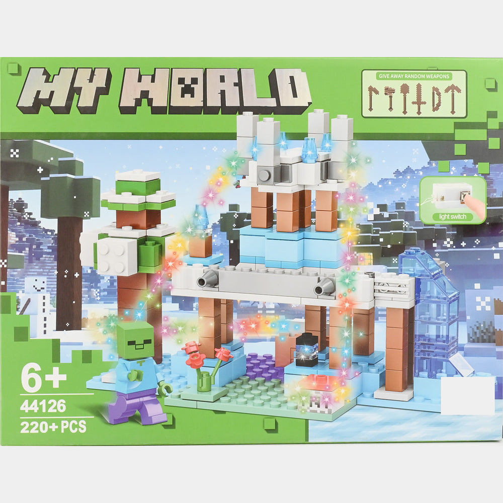 My World Building Blocks Set with Light