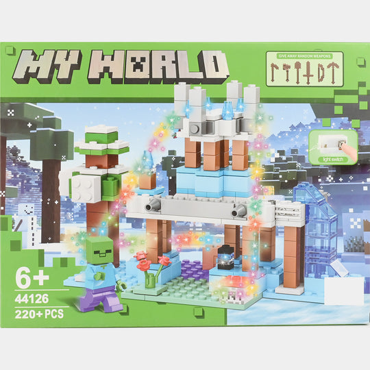 My World Building Blocks Set with Light