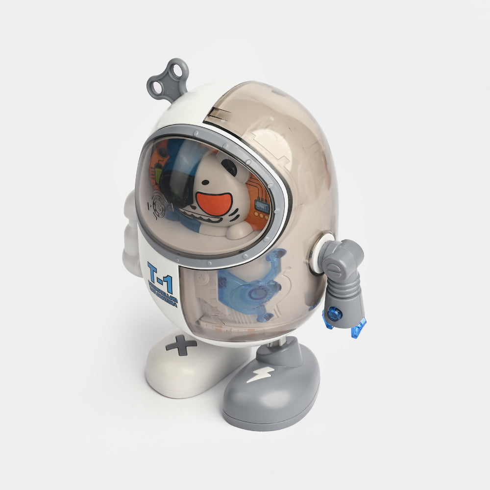 Gear Mechanical Dancing Cat with Light & Sound