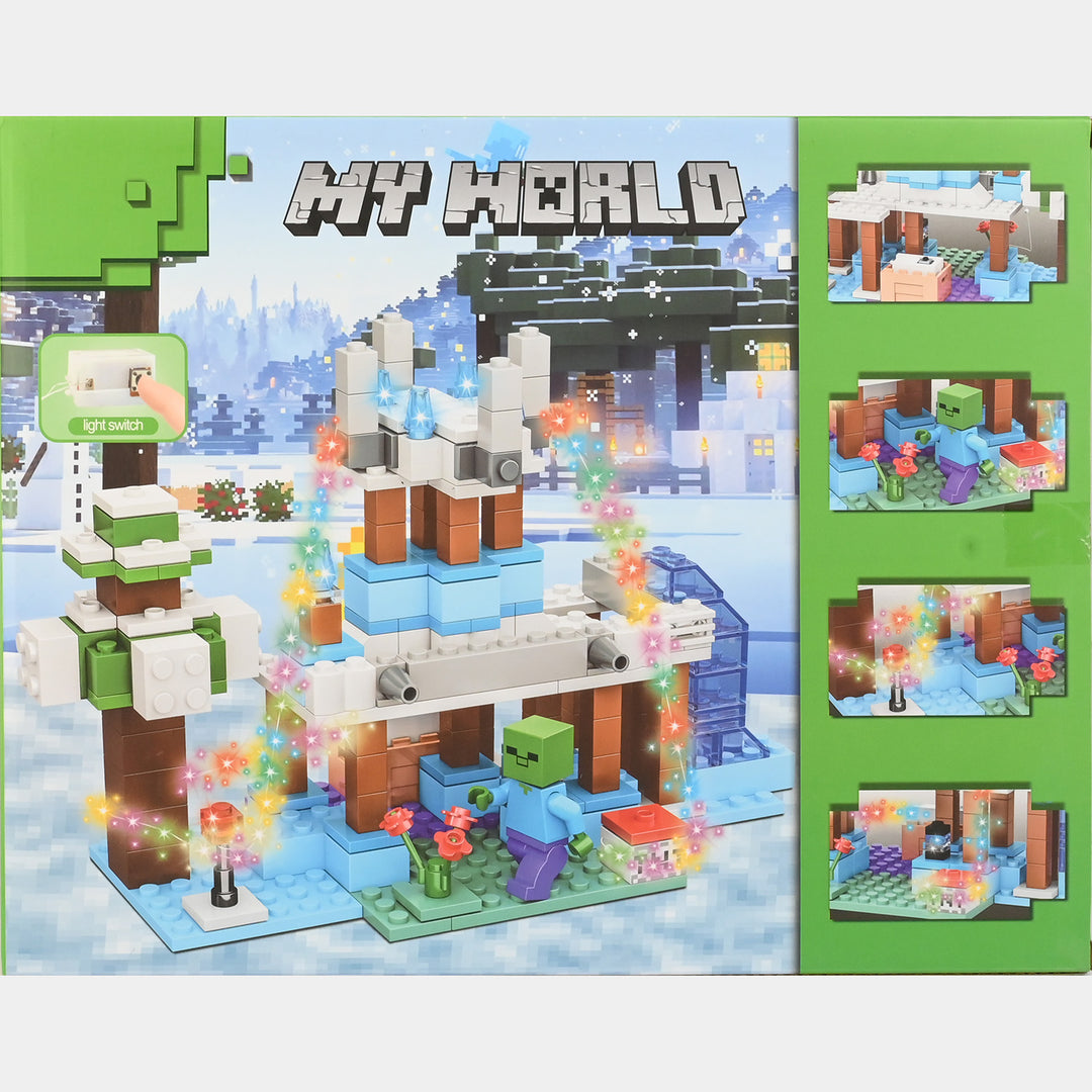 My World Building Blocks Set with Light