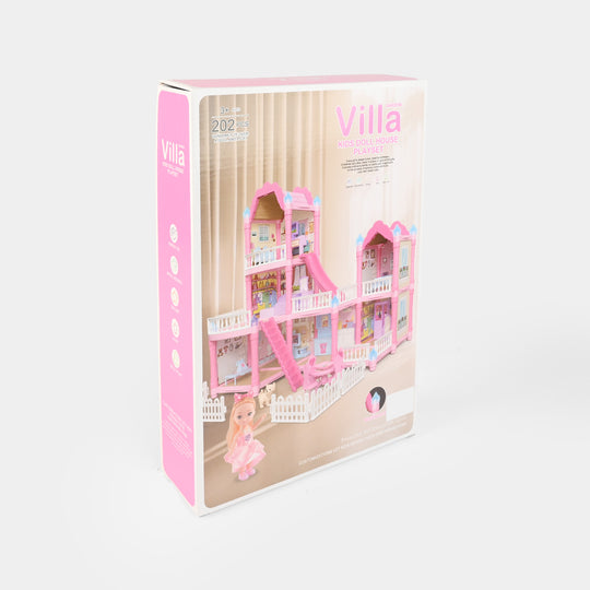 Garden Villa Kids Doll House Playset