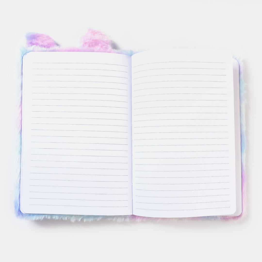 Cute Character Fur Diary/Notebook