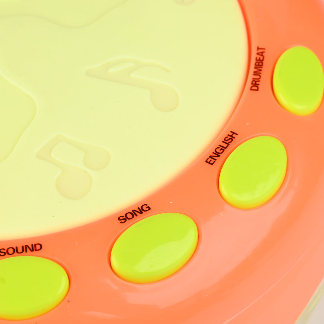 Musical Flash Fish Rotating Drum Toy