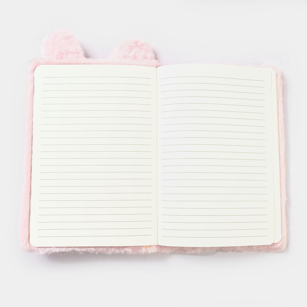 Cute Character Fur Diary/Notebook