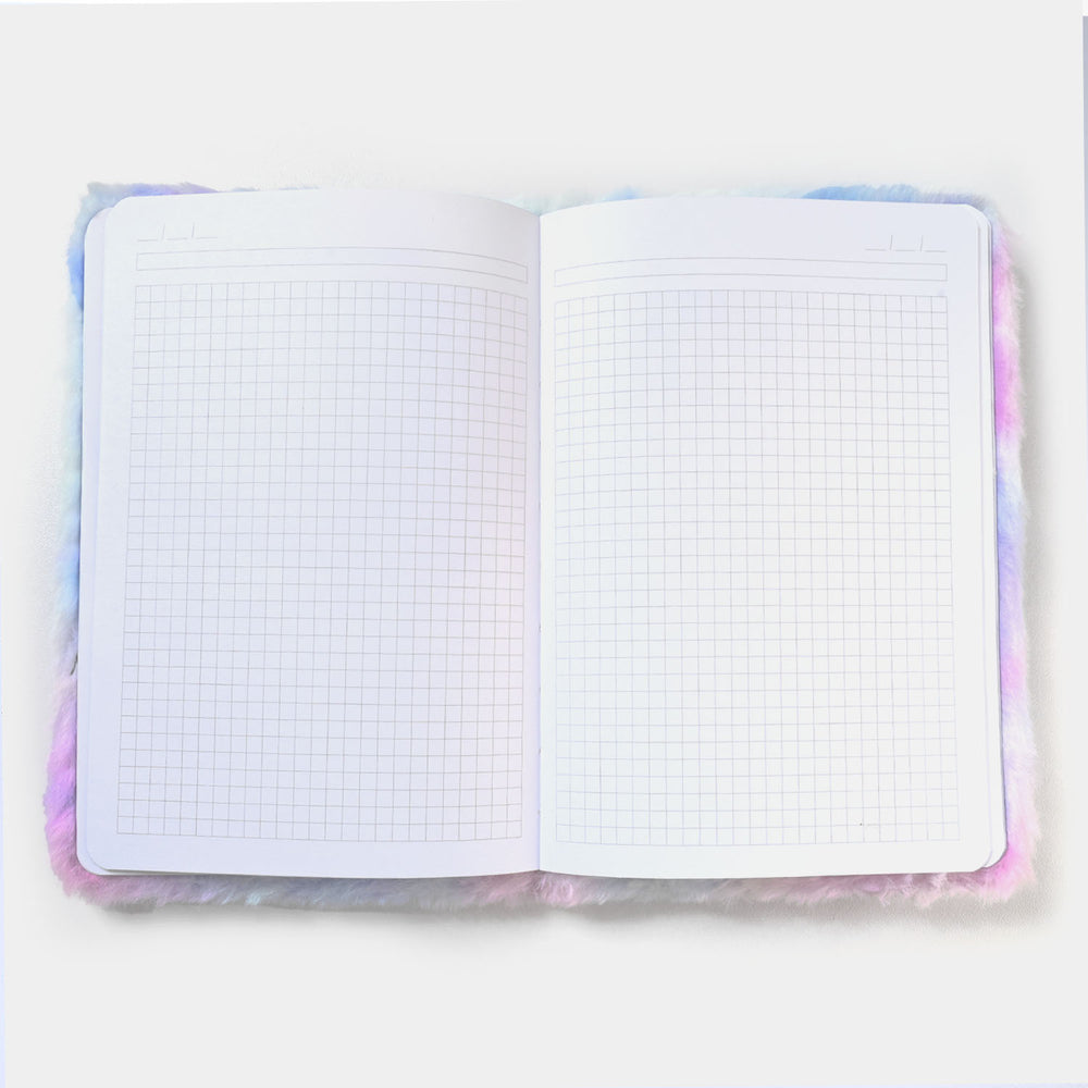 Cute Character Fur Diary/Notebook