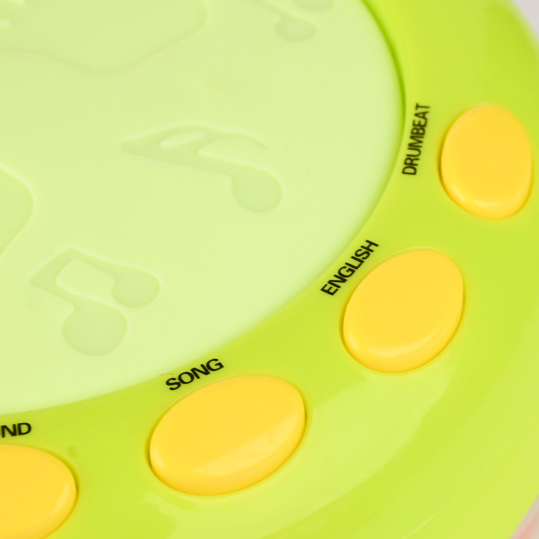 Musical Flash Fish Rotating Drum Toy